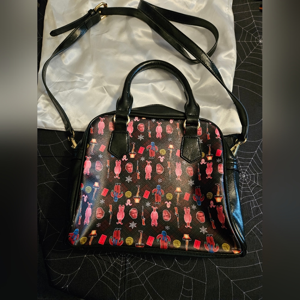 A Christmas story crossbody purse